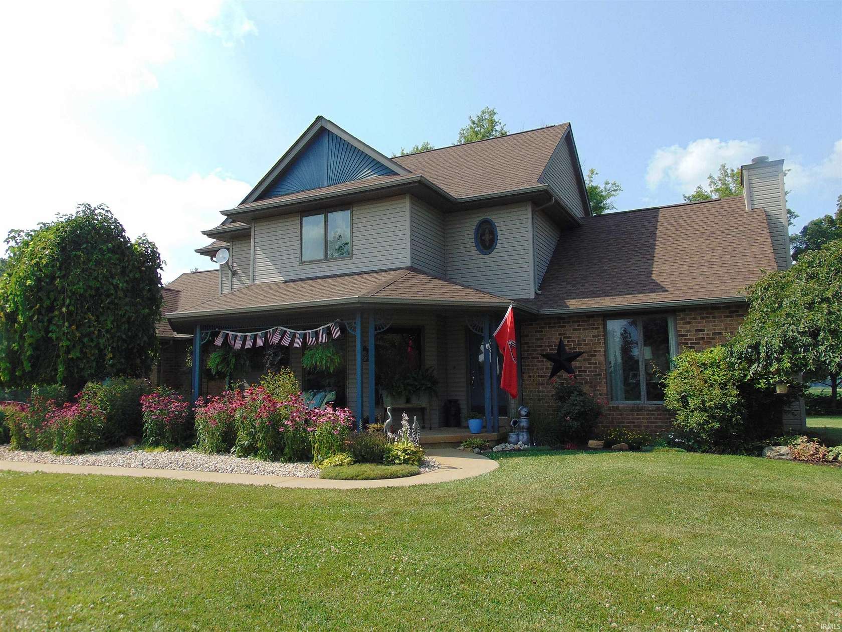 7 Acres of Residential Land with Home for Sale in Bluffton, Indiana