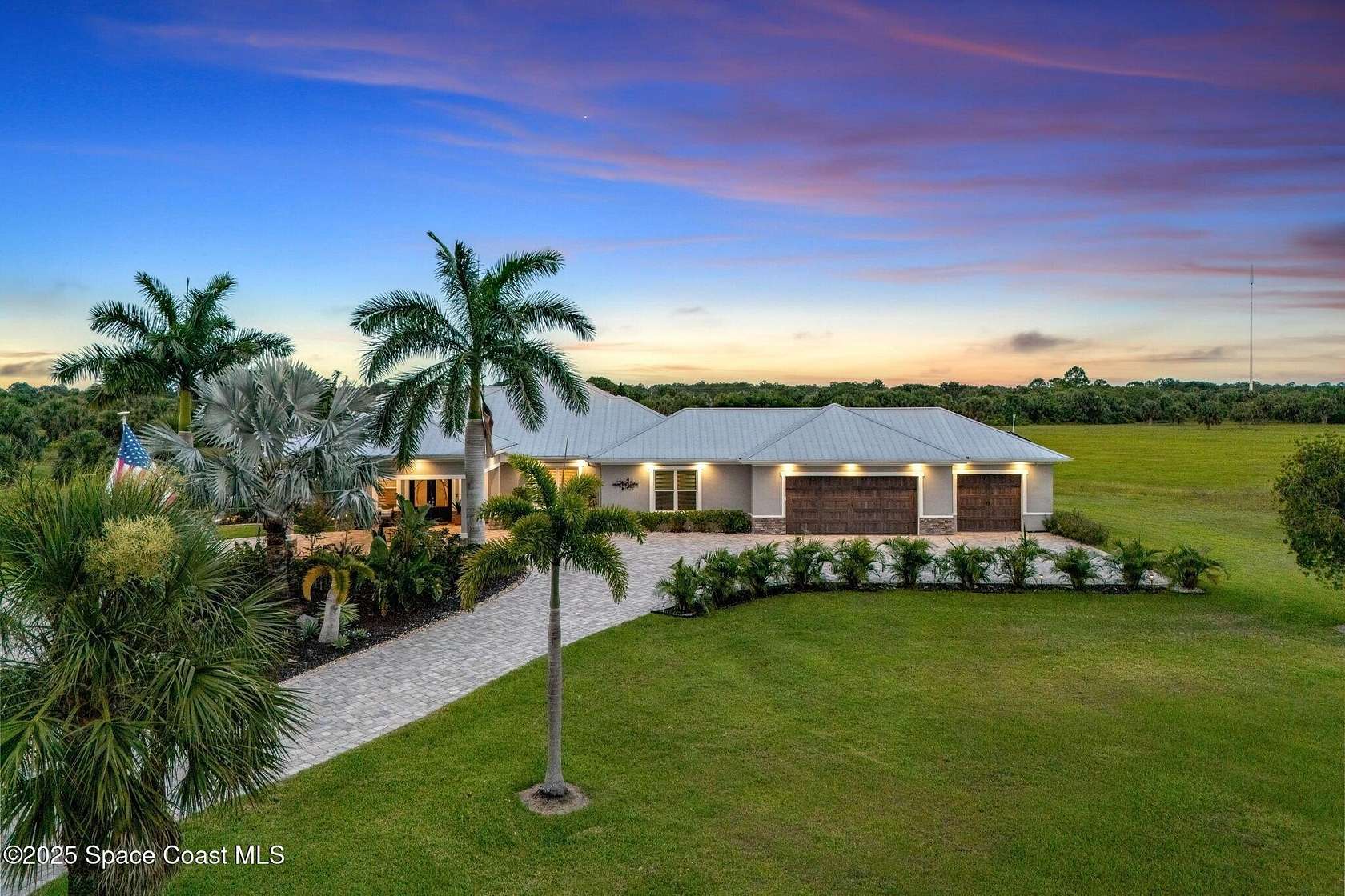 4.15 Acres of Residential Land with Home for Sale in Palm Bay, Florida