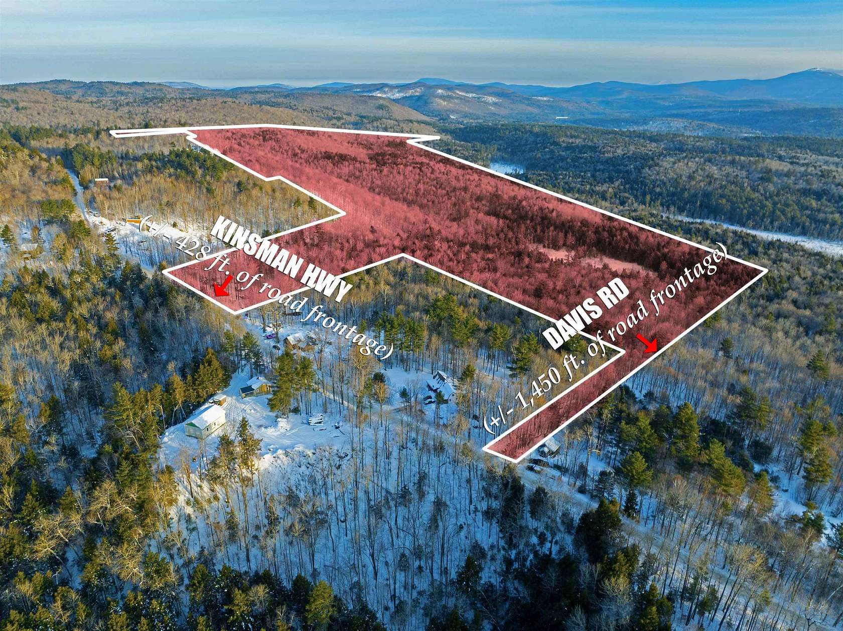 95.4 Acres of Recreational Land for Sale in Grafton, New Hampshire