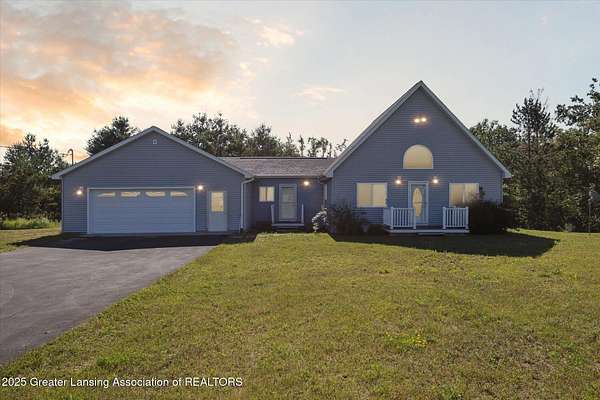 12.3 Acres of Recreational Land with Home for Sale in Fairview, Michigan