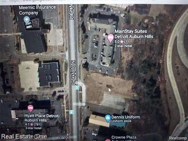 0.52 Acres of Commercial Land for Sale in Auburn Hills, Michigan