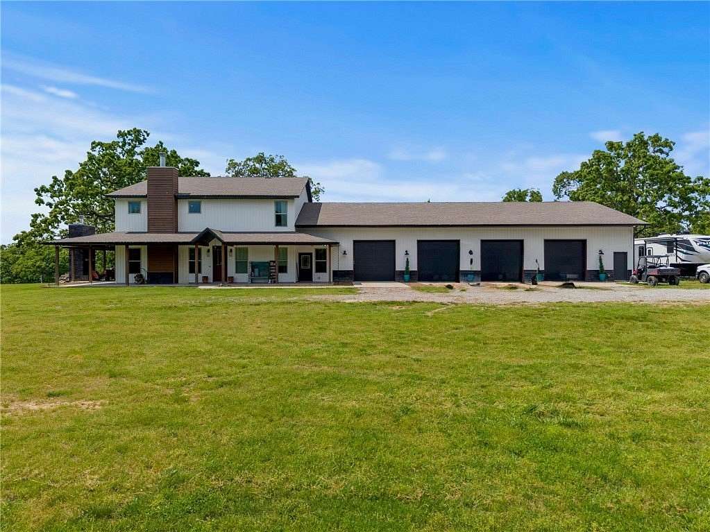 78.6 Acres of Recreational Land with Home for Sale in Decatur, Arkansas