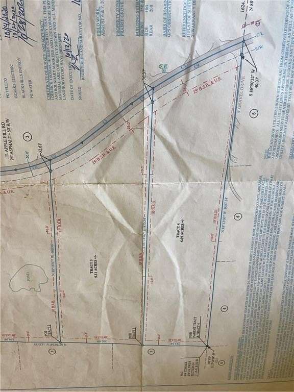 5 Acres of Residential Land for Sale in Prairie Grove, Arkansas