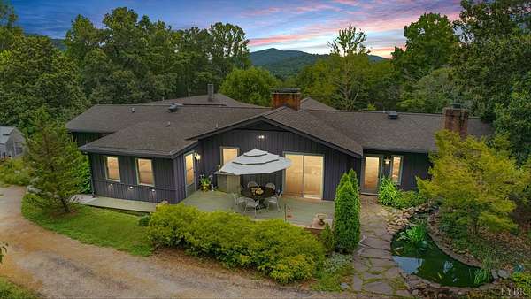 22.9 Acres of Land with Home for Sale in Amherst, Virginia