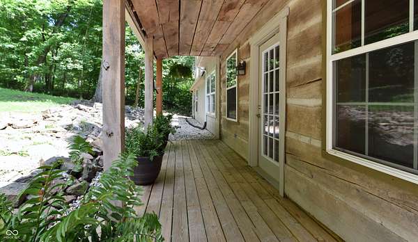 3.57 Acres of Residential Land with Home for Sale in Bloomfield, Indiana