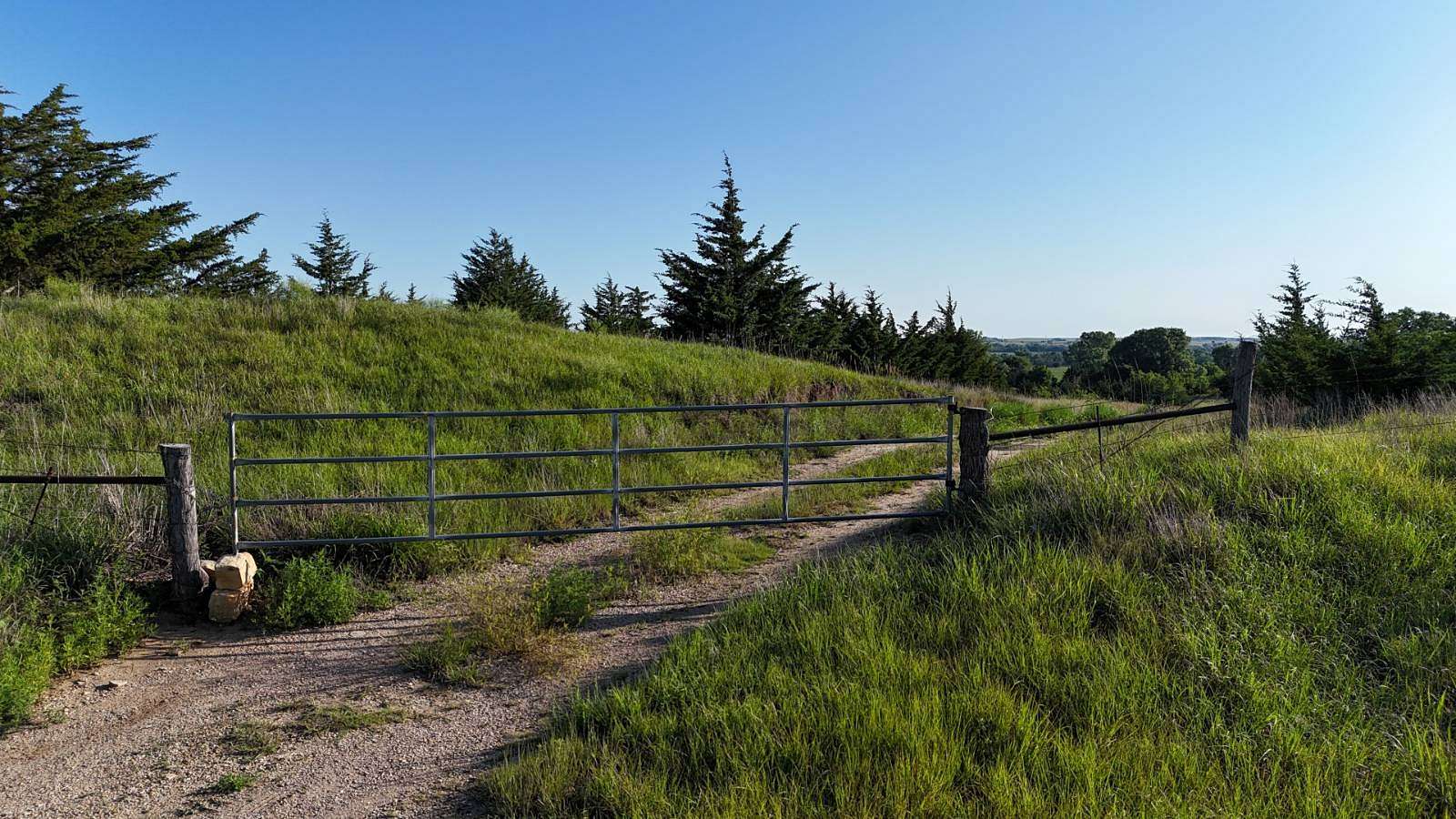 76.8 Acres of Land for Sale in Bunker Hill, Kansas