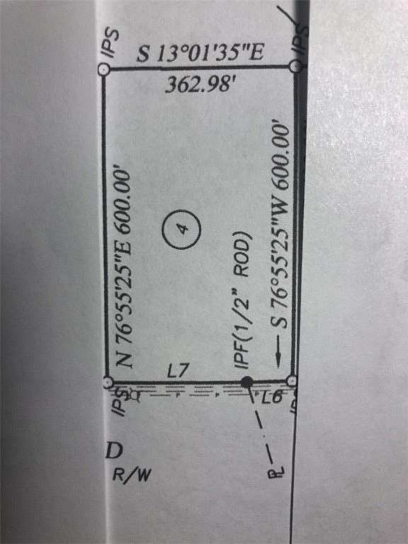 5 Acres of Land for Sale in Iva, South Carolina