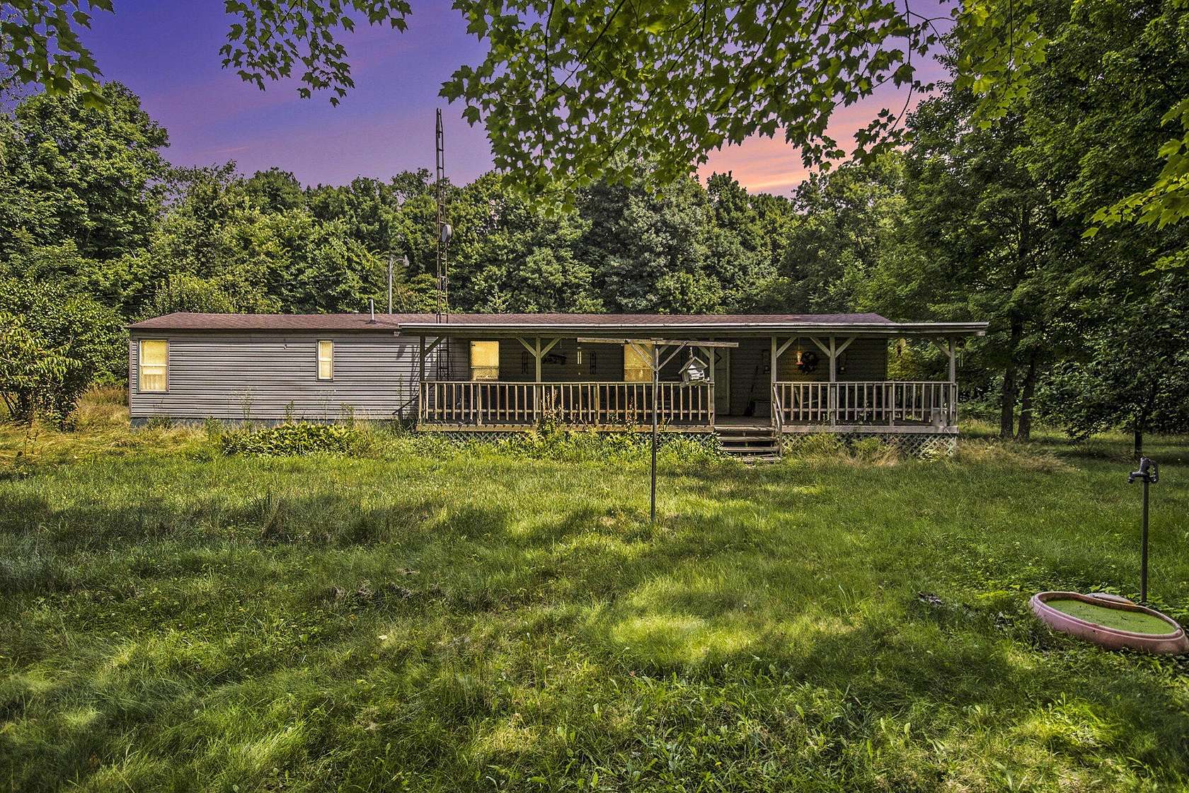 9.75 Acres of Residential Land with Home for Sale in Eau Claire, Michigan