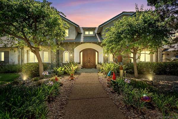 2 Acres of Residential Land with Home for Sale in Rancho Santa Fe, California