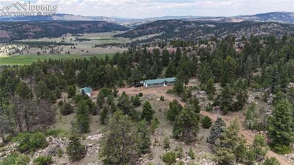 12 Acres of Land with Home for Sale in Florissant, Colorado