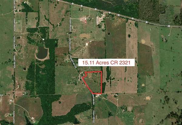 15.1 Acres of Land for Sale in Sulphur Springs, Texas