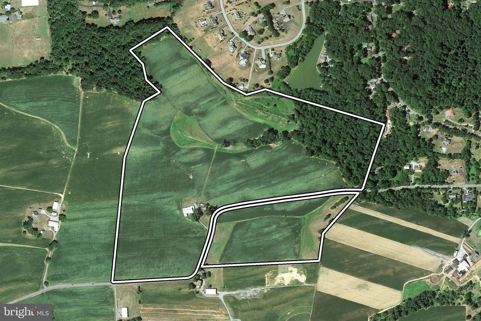 93.3 Acres of Land with Home for Sale in Manheim, Pennsylvania