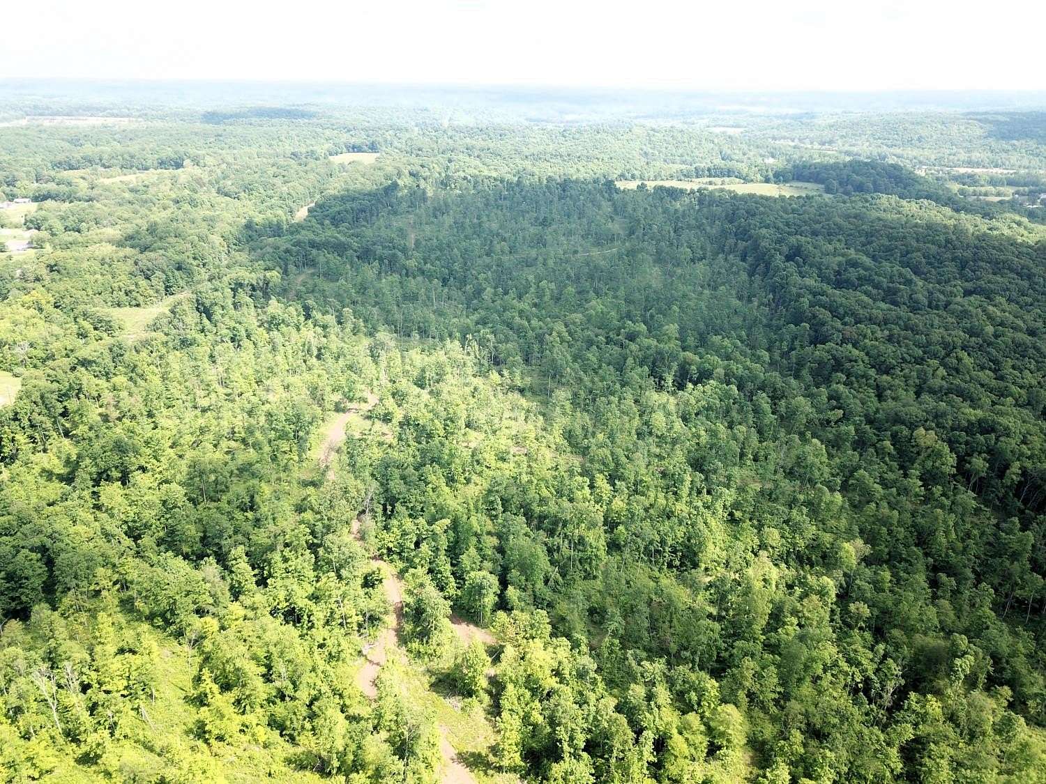 24.6 Acres of Recreational Land & Farm for Sale in Laurel, Indiana