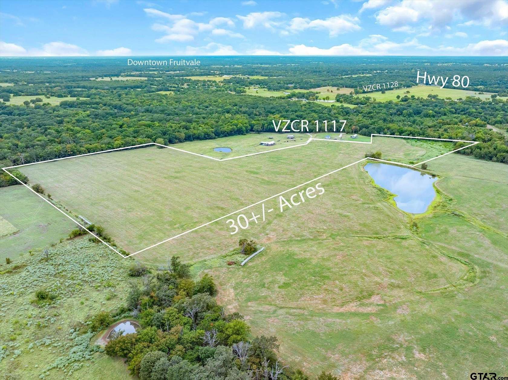 30 Acres of Land for Sale in Grand Saline, Texas