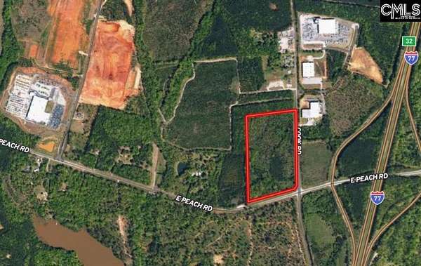 30.1 Acres of Commercial Land for Sale in Ridgeway, South Carolina