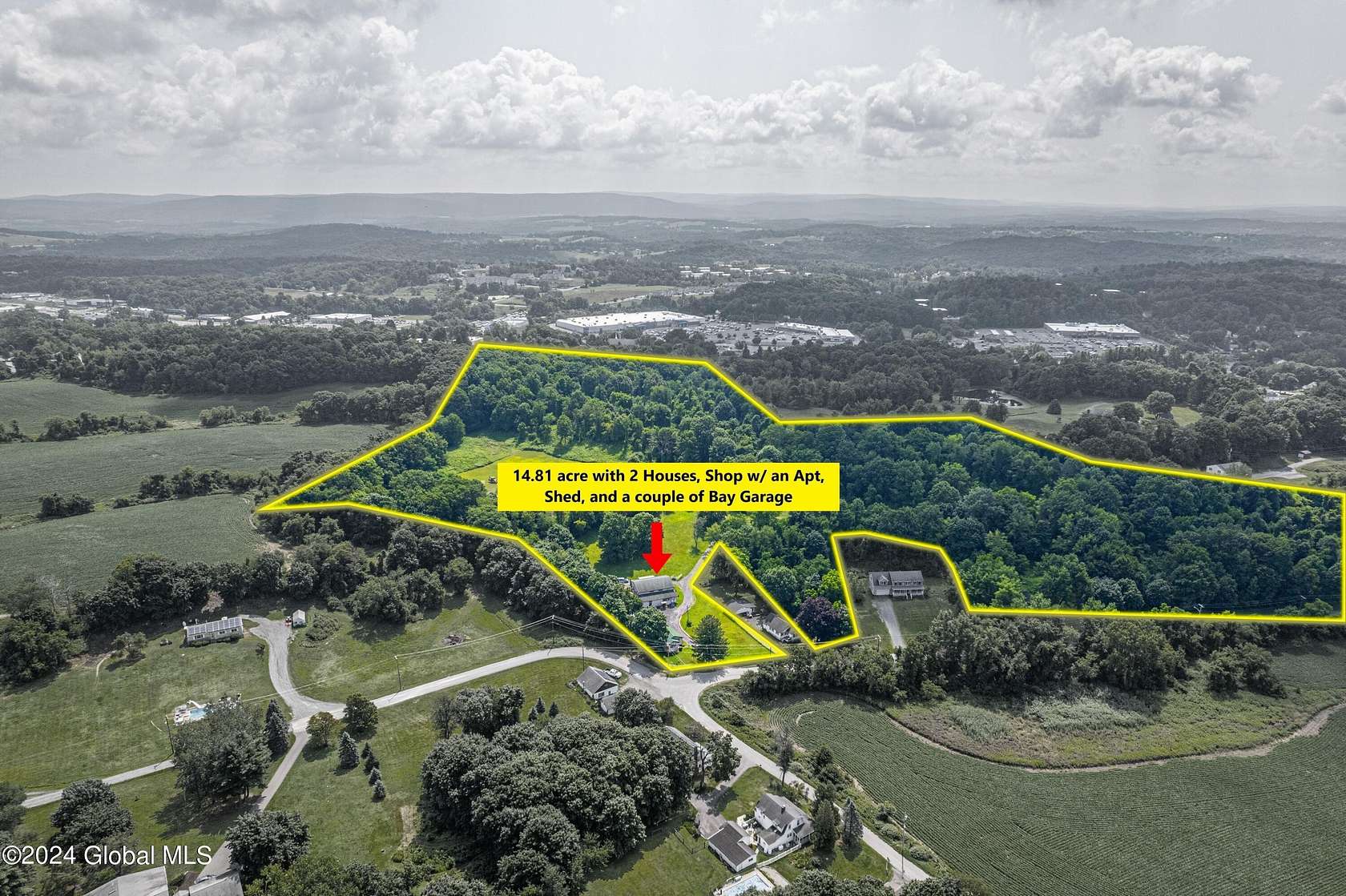 14.8 Acres of Improved Mixed-Use Land for Sale in Troy, New York