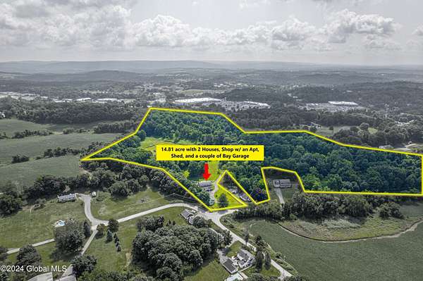 14.8 Acres of Improved Mixed-Use Land for Sale in Troy, New York