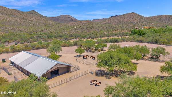 9.68 Acres of Land with Home for Sale in Cave Creek, Arizona