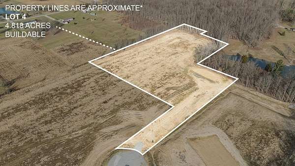 4.8 Acres of Residential Land for Sale in Aurora, Indiana