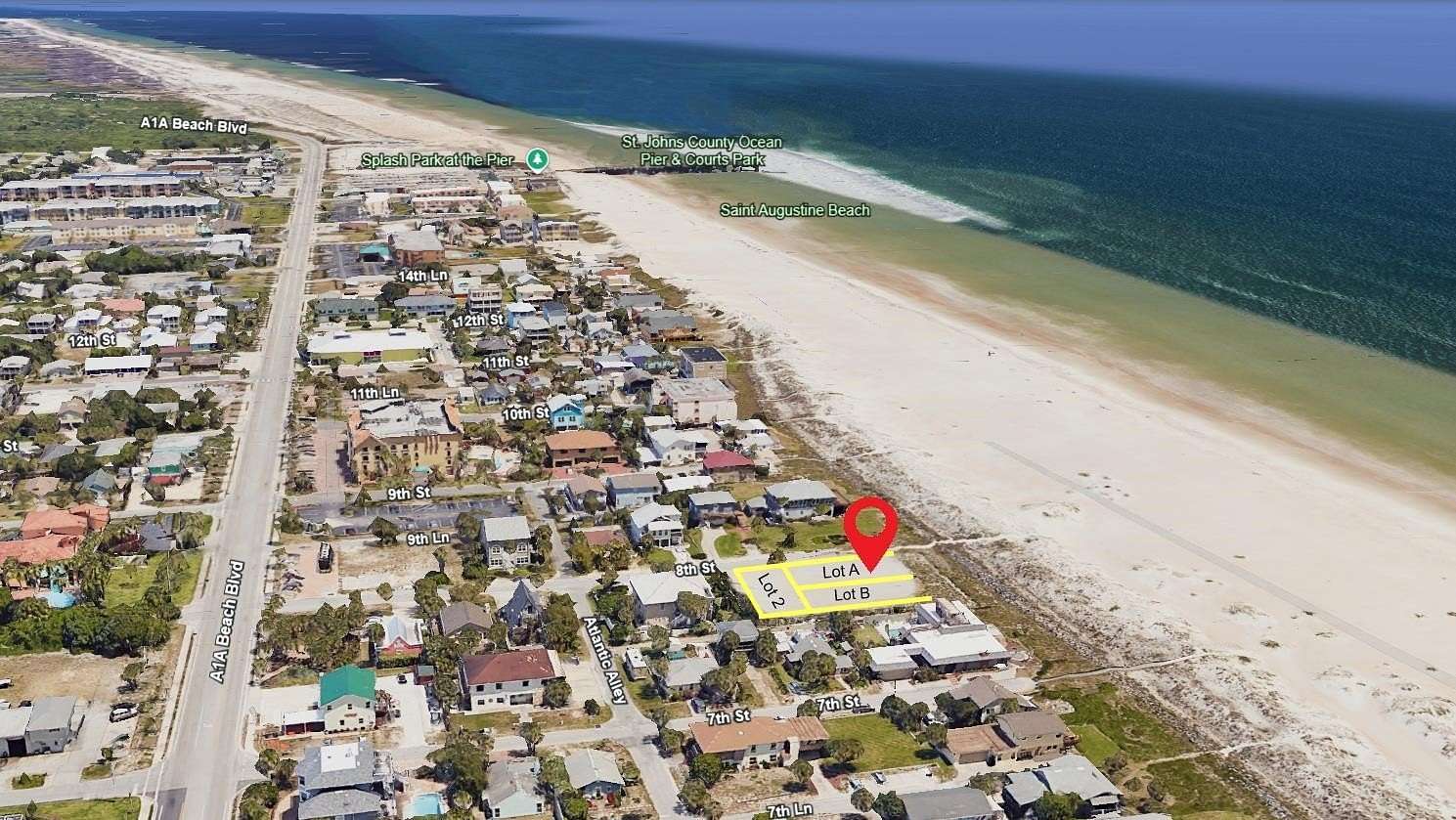 0.11 Acres of Residential Land for Sale in St. Augustine Beach, Florida