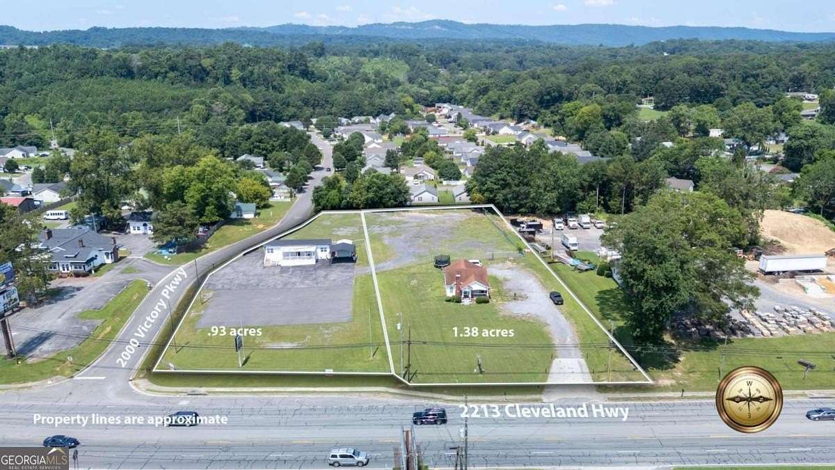 2.3 Acres of Mixed-Use Land for Sale in Dalton, Georgia