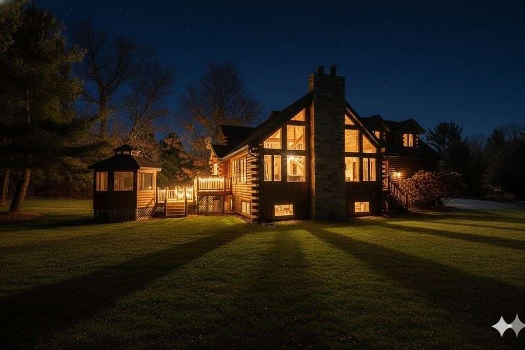 7.86 Acres of Land with Home for Sale in Necedah, Wisconsin