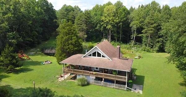 60 Acres of Recreational Land with Home for Sale in Rome, Indiana