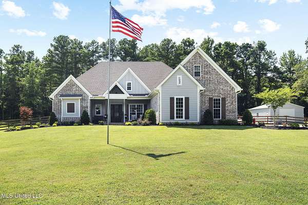 5 Acres of Residential Land with Home for Sale in Olive Branch, Mississippi