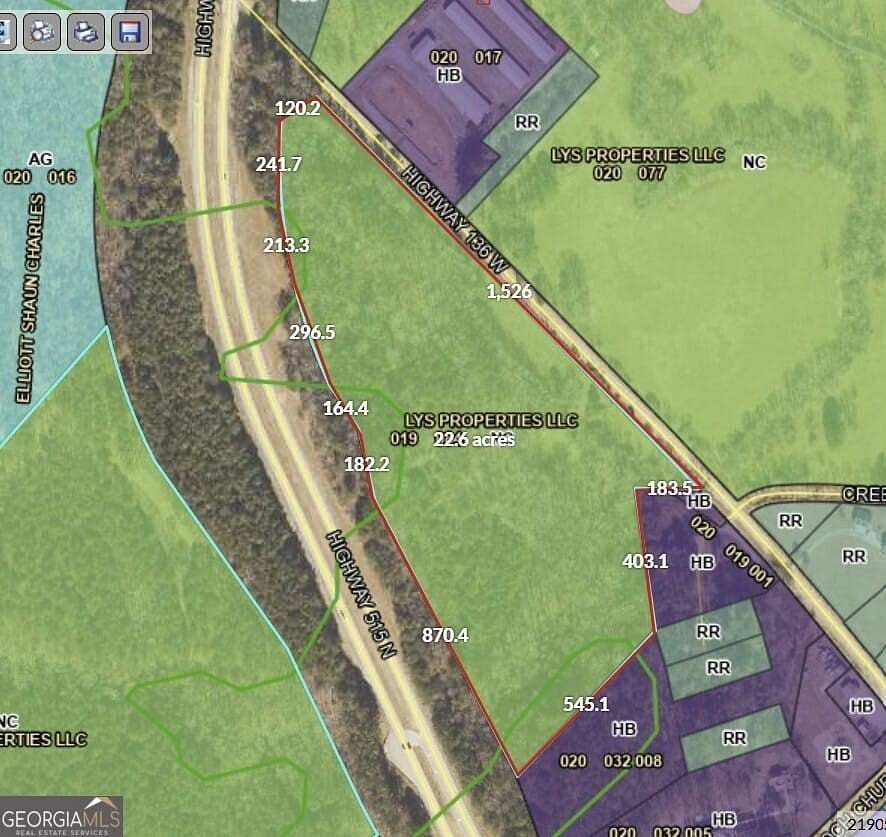 Mixed-Use Land for Sale in Talking Rock, Georgia