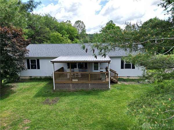 5.83 Acres of Residential Land with Home for Sale in Hillsboro, Ohio