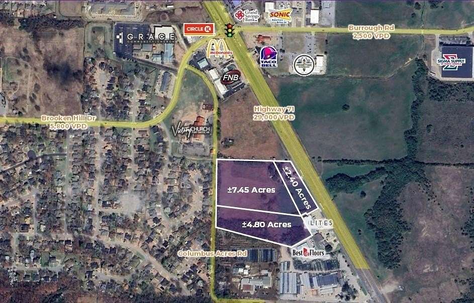 2.4 Acres of Land for Sale in Fort Smith, Arkansas