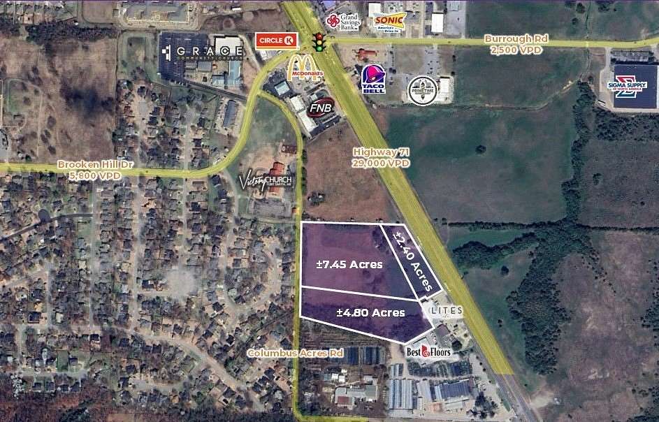 4.8 Acres of Land for Sale in Fort Smith, Arkansas