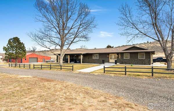 12.5 Acres of Land with Home for Sale in Loveland, Colorado