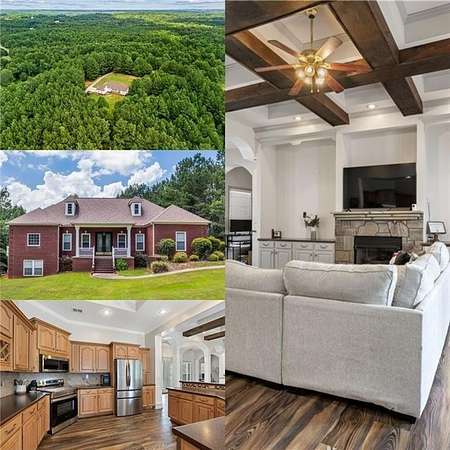 23 Acres of Land with Home for Sale in Commerce, Georgia