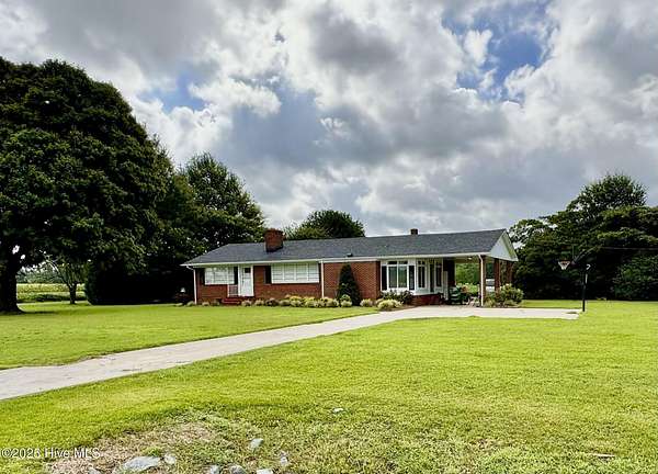 2 Acres of Residential Land with Home for Sale in Pink Hill, North Carolina