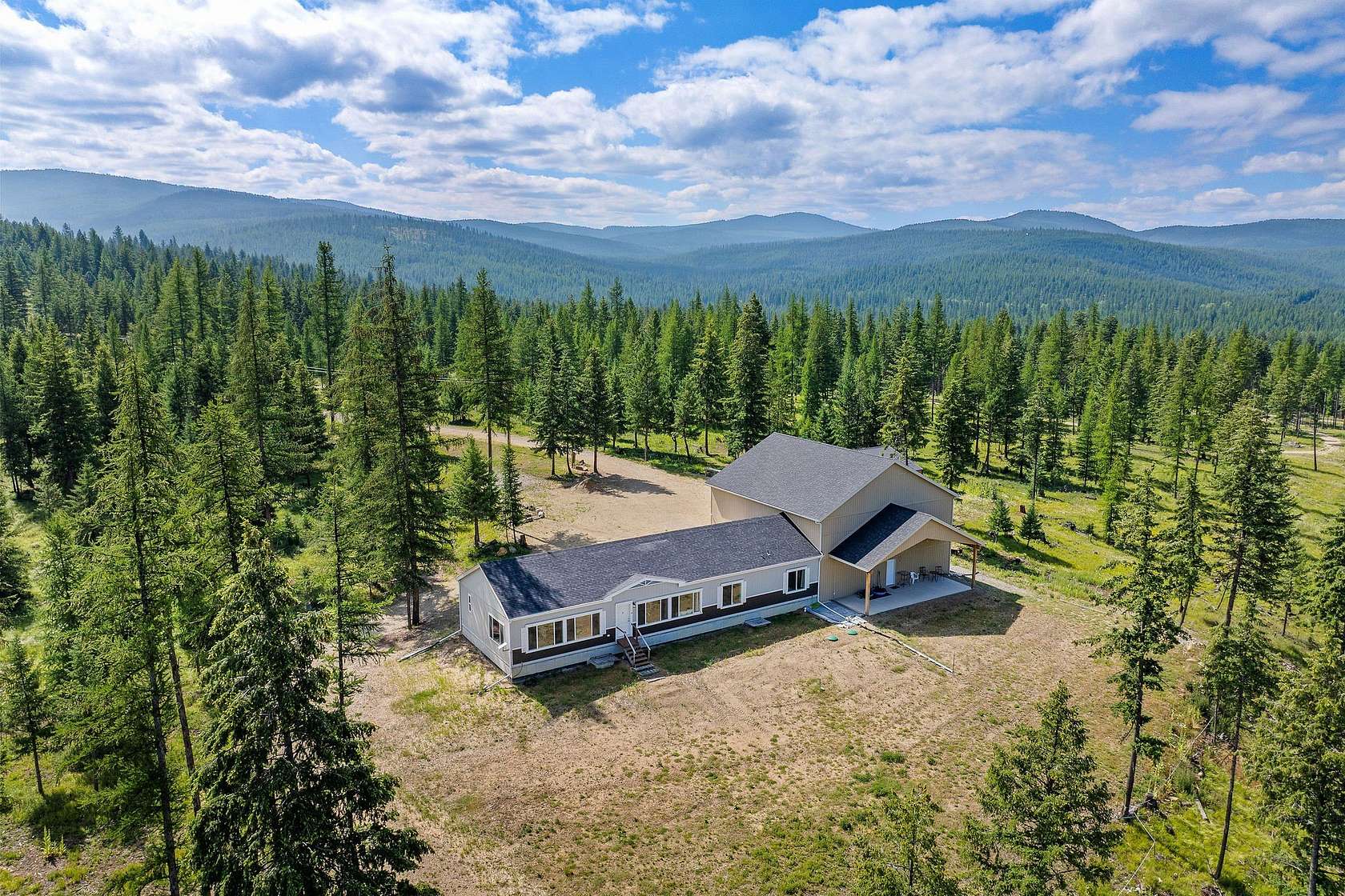 160 Acres of Recreational Land with Home for Sale in Trego, Montana