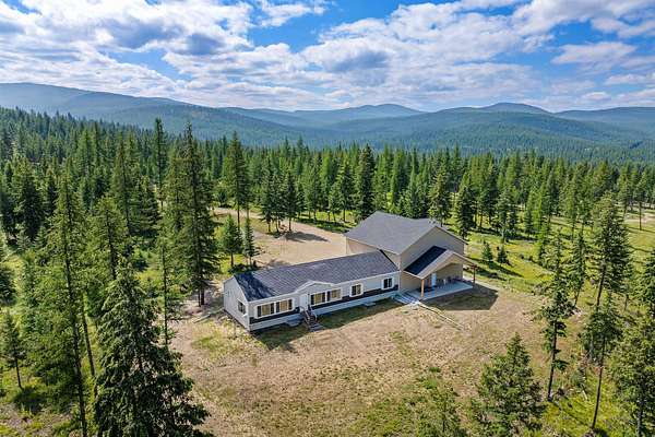 160 Acres of Recreational Land with Home for Sale in Trego, Montana