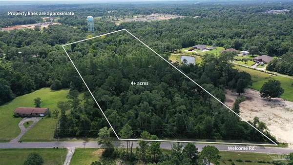 4.85 Acres of Residential Land for Sale in Cantonment, Florida