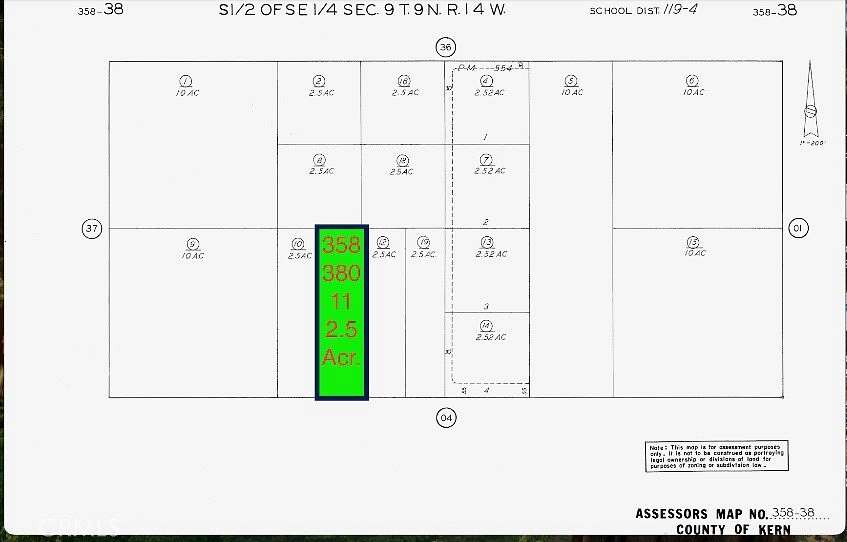 2.5 Acres of Residential Land for Sale in Rosamond, California