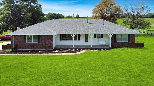 40.4 Acres of Agricultural Land with Home for Sale in Norborne, Missouri