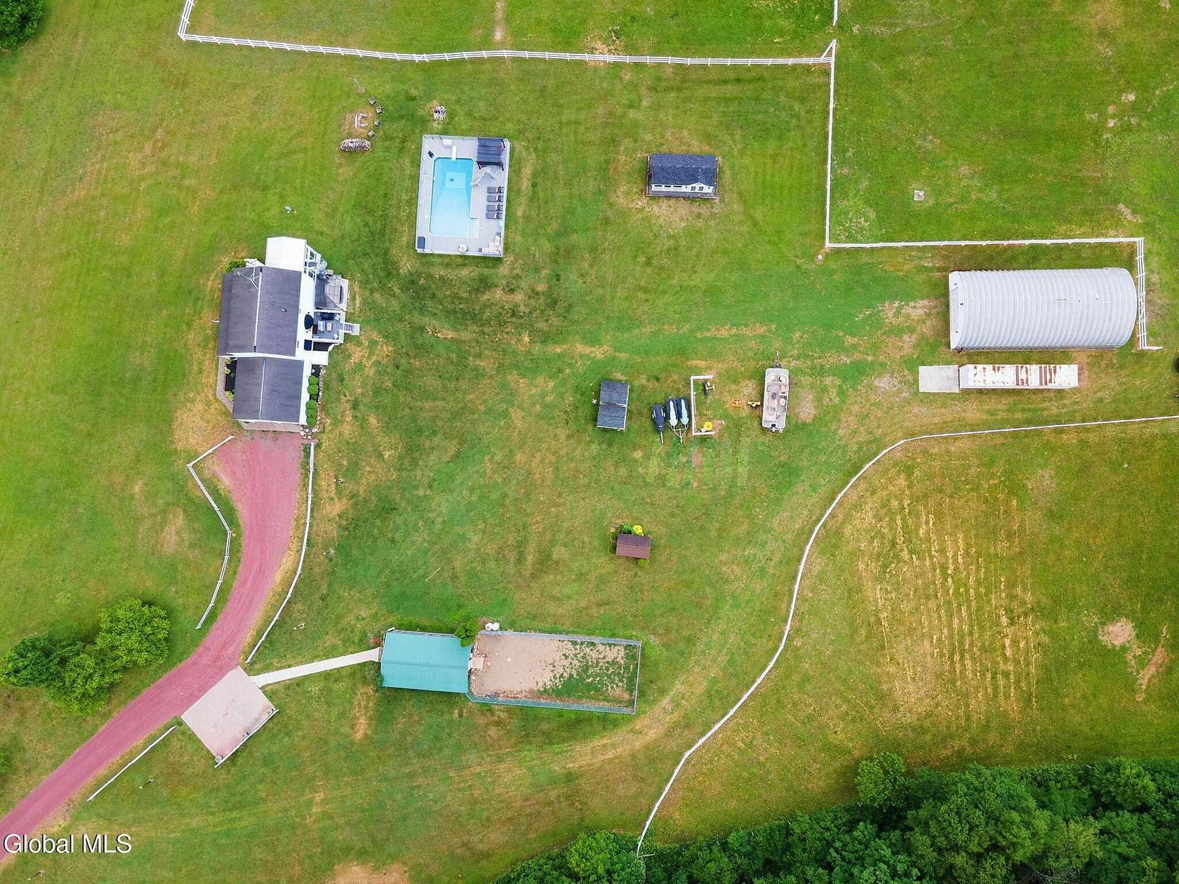 20.3 Acres of Agricultural Land with Home for Sale in Argyle, New York