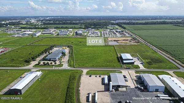 3.15 Acres of Commercial Land for Sale in Broussard, Louisiana