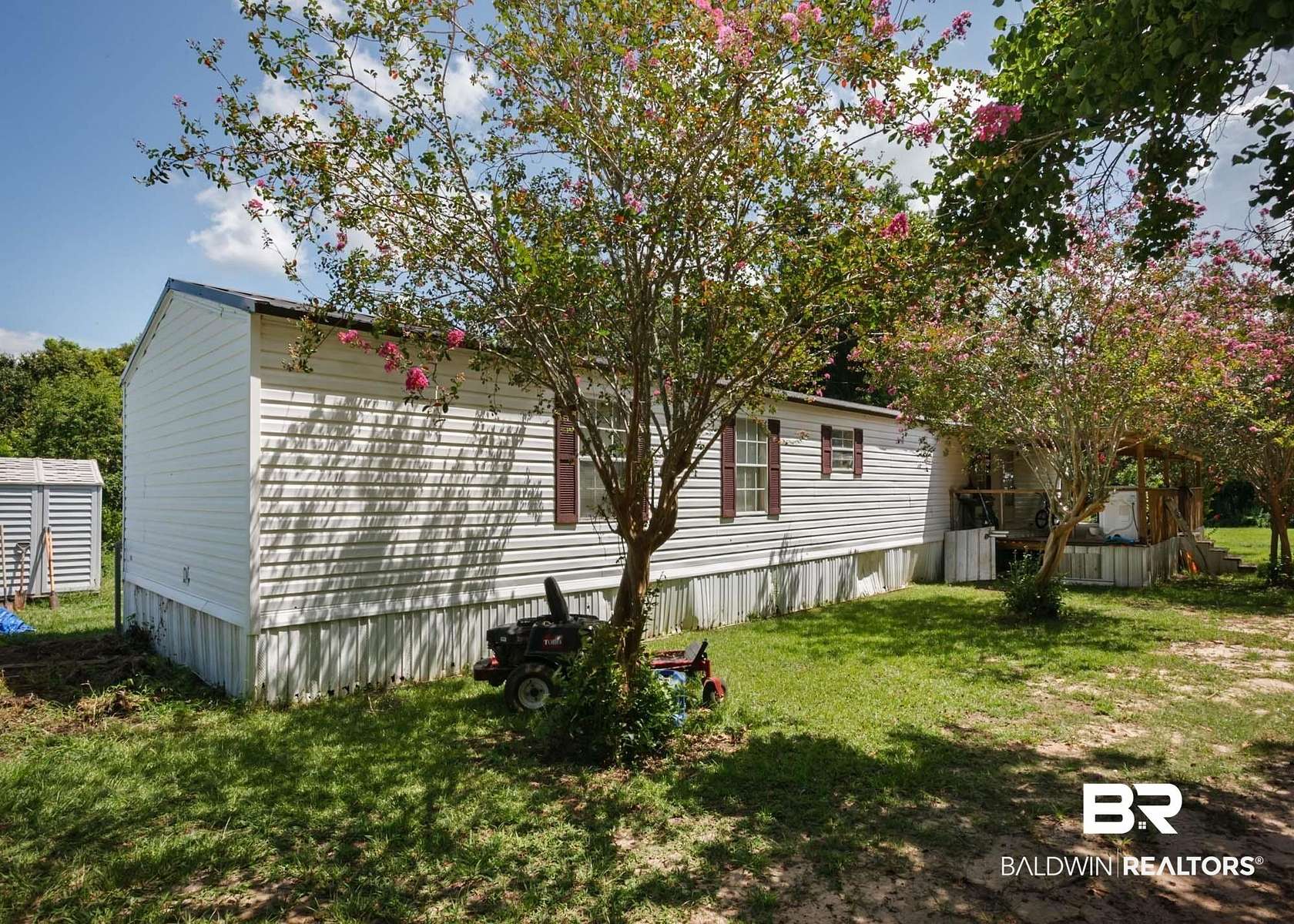 3.9 Acres of Land with Home for Sale in Summerdale, Alabama