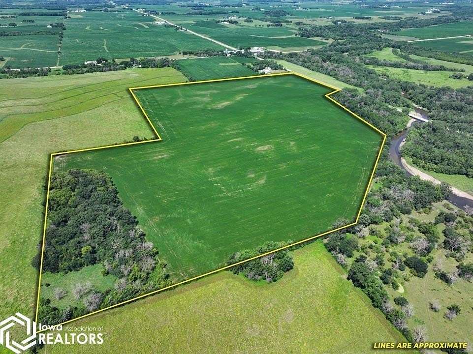 115 Acres of Recreational Land & Farm for Sale in Charles City, Iowa