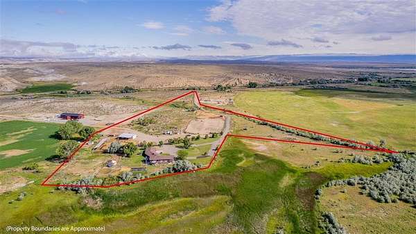 21 Acres of Land with Home for Sale in Byron, Wyoming