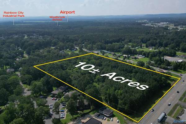 10.7 Acres of Commercial Land for Sale in Rainbow City, Alabama