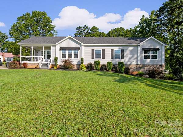 13.2 Acres of Recreational Land with Home for Sale in Albemarle, North Carolina