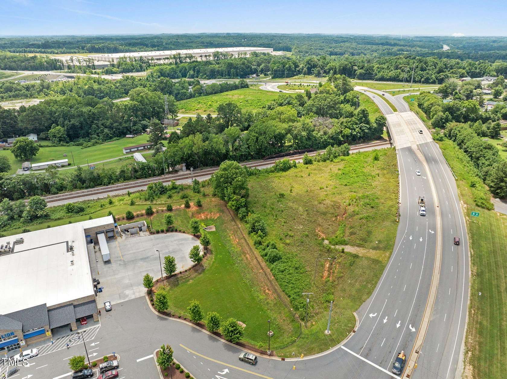 0.91 Acres of Commercial Land for Auction in China Grove, North Carolina