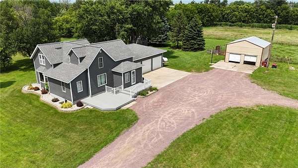 11.9 Acres of Land with Home for Sale in Seward Township, Minnesota