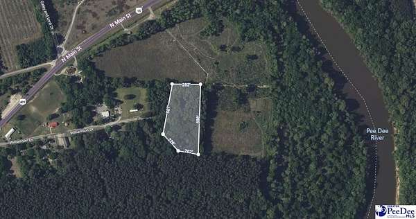 4.8 Acres of Residential Land for Sale in Society Hill, South Carolina